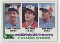 Future Stars - Terry Francona, Brad Mills, Bryn Smith