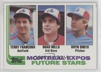 Future Stars - Terry Francona, Brad Mills, Bryn Smith