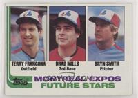 Future Stars - Terry Francona, Brad Mills, Bryn Smith