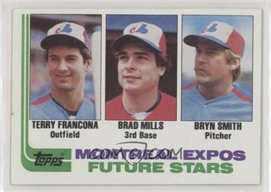 1982 Topps - [Base] #118 - Future Stars - Terry Francona, Brad Mills, Bryn Smith