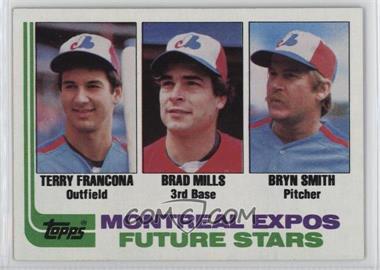 1982 Topps - [Base] #118 - Future Stars - Terry Francona, Brad Mills, Bryn Smith