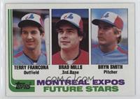 Future Stars - Terry Francona, Brad Mills, Bryn Smith