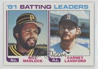 Bill Madlock, Carney Lansford