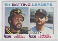 Bill Madlock, Carney Lansford