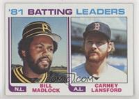 Bill Madlock, Carney Lansford