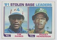 Tim Raines, Rickey Henderson