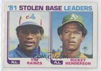 Tim Raines, Rickey Henderson