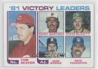 Tom Seaver, Dennis Martinez, Steve McCatty, Jack Morris, Pete Vuckovich