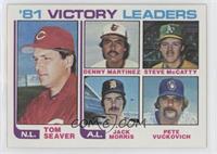 Tom Seaver, Dennis Martinez, Steve McCatty, Jack Morris, Pete Vuckovich [EX&nbs…