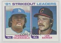 Fernando Valenzuela, Len Barker