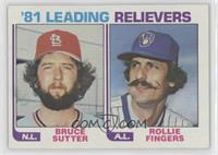 Bruce Sutter, Rollie Fingers [EX to NM]