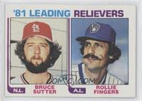 Bruce Sutter, Rollie Fingers [EX to NM]