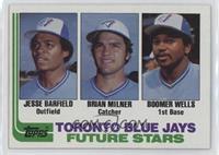 Future Stars - Jesse Barfield, Brian Milner, Boomer Wells