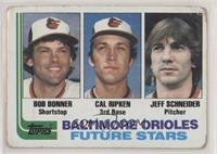 Future Stars - Bobby Bonner, Cal Ripken Jr., Jeff Schneider [Poor to …