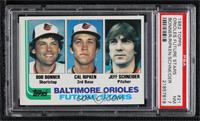 Future Stars - Bobby Bonner, Cal Ripken Jr., Jeff Schneider [PSA 7 NM]