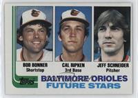 Future Stars - Bobby Bonner, Cal Ripken Jr., Jeff Schneider