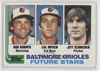 Future Stars - Bobby Bonner, Cal Ripken Jr., Jeff Schneider