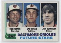 Future Stars - Bobby Bonner, Cal Ripken Jr., Jeff Schneider