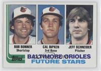 Future Stars - Bobby Bonner, Cal Ripken Jr., Jeff Schneider