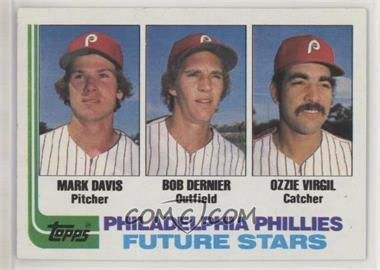 1982 Topps - [Base] #231 - Future Stars - Mark Davis, Bob Dernier, Ozzie Virgil