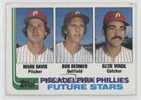 Future Stars - Mark Davis, Bob Dernier, Ozzie Virgil [Poor to Fair]