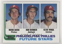 Future Stars - Mark Davis, Bob Dernier, Ozzie Virgil