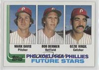 Future Stars - Mark Davis, Bob Dernier, Ozzie Virgil