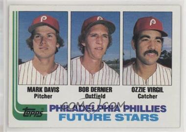 1982 Topps - [Base] #231 - Future Stars - Mark Davis, Bob Dernier, Ozzie Virgil