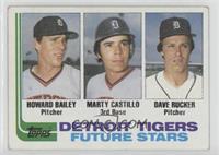 Future Stars - Howard Bailey, Marty Castillo, Dave Rucker [EX to NM]