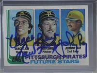 Future Stars - Vance Law, Bob Long, Johnny Ray [JSA Certified COA&nbs…