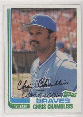 1982 Topps - [Base] #320 - Chris Chambliss