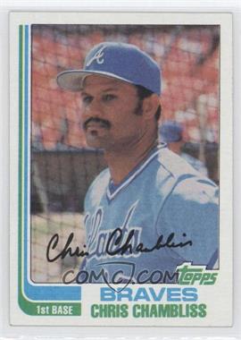 1982 Topps - [Base] #320 - Chris Chambliss