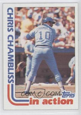 1982 Topps - [Base] #321 - Chris Chambliss