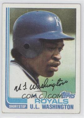 1982 Topps - [Base] #329 - U.L. Washington