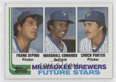 1982 Topps - [Base] #333 - Future Stars - Frank DiPino, Marshall Edwards, Chuck Porter [EX to NM]