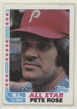 1982 Topps - [Base] #337 - Pete Rose [Good to VG‑EX]