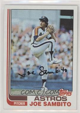 1982 Topps - [Base] #34 - Joe Sambito
