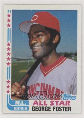 1982 Topps - [Base] #342.2 - George Foster (No Signature)