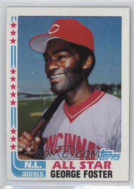 1982 Topps - [Base] #342.2 - George Foster (No Signature) [Noted]