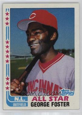 1982 Topps - [Base] #342.2 - George Foster (No Signature) [EX to NM]