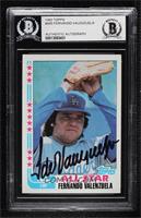 Fernando Valenzuela [BAS BGS Authentic]