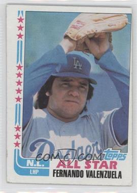 1982 Topps - [Base] #345 - Fernando Valenzuela [Noted]