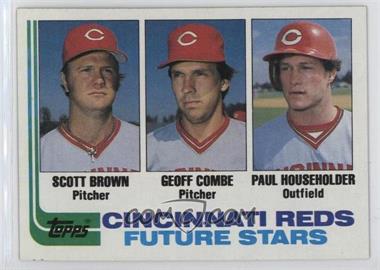 1982 Topps - [Base] #351 - Future Stars - Scott Brown, Geoff Combe, Paul Householder