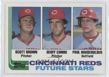 1982 Topps - [Base] #351 - Future Stars - Scott Brown, Geoff Combe, Paul Householder