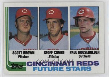 1982 Topps - [Base] #351 - Future Stars - Scott Brown, Geoff Combe, Paul Householder