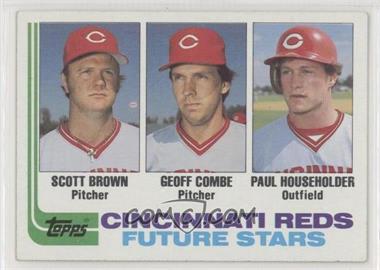 1982 Topps - [Base] #351 - Future Stars - Scott Brown, Geoff Combe, Paul Householder