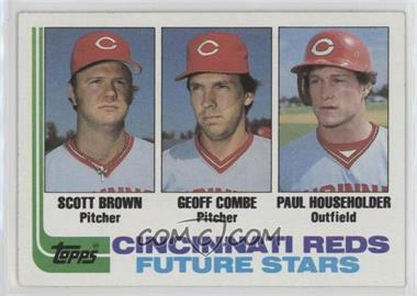 1982 Topps - [Base] #351 - Future Stars - Scott Brown, Geoff Combe, Paul Householder