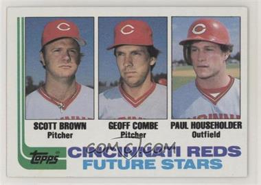 1982 Topps - [Base] #351 - Future Stars - Scott Brown, Geoff Combe, Paul Householder