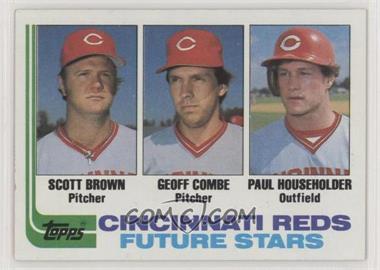 1982 Topps - [Base] #351 - Future Stars - Scott Brown, Geoff Combe, Paul Householder