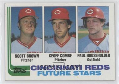 1982 Topps - [Base] #351 - Future Stars - Scott Brown, Geoff Combe, Paul Householder